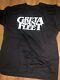 Greta Van Fleet Signed Autograph Tshirt Sz L Black Tour Band Tee