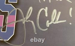 Huey Lewis & The News 30th Anniversary Sports 2013 Tour Poster SIGNED BY BAND