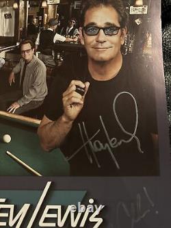 Huey Lewis autograph Signed Tour poster 2014all Band Members The News 13x19