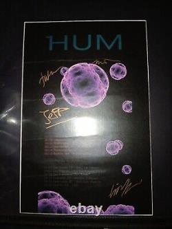 Hum Band Signed Tour Poster