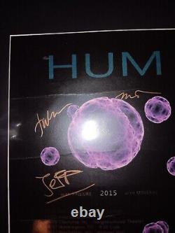 Hum Band Signed Tour Poster