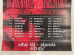 I PREVAIL Band SIGNED Tour Poster 2024 VIP Poster? AUTHENTIC MERCH