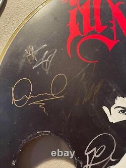 ILL NINO Authentic Band Signed Drumhead 2022 Tour Scarface