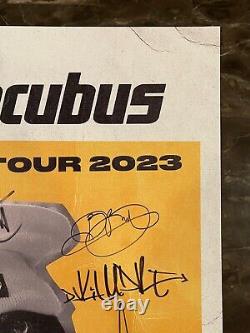 INCUBUS VIP Poster? Official Band Signed Tour Summer 2023 396/540