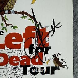 John Entwistle Band The Who Left For Dead Tour book 1996 Signed Autographed