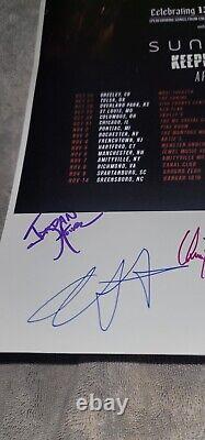 Jonny Craig signed 2023 Tour Poster