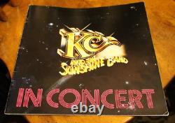 KC and the Sunshine Band In Concert Tour Book 1979 SIGNED by (4) Members