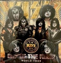 KISS Band Signed Autographed 8x10 Photo Tour Book /shirt & Pins End Of The Road