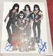 Kiss Hand Signed Band Photo 2022 End Of The Road Tour Australia Vip Card