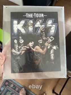 KISS The Tour 2012 autographed poster All Band Members