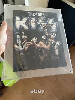KISS The Tour 2012 autographed poster All Band Members