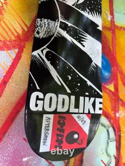 KMFDM Godlike Concert Tour Maple Skateboard Signed by 4 band members, COA