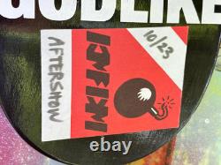 KMFDM Godlike Concert Tour Maple Skateboard Signed by 4 band members, COA