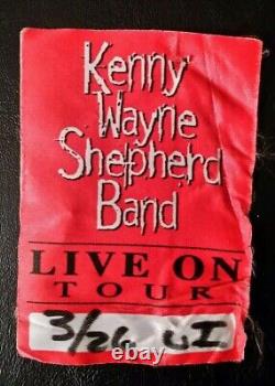 Kenny Wayne Shepherd Band 2000 Live On Tour Signed Fender Guitar! Entire Band