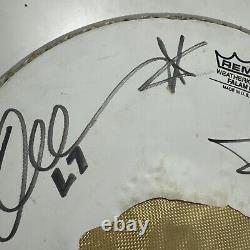 L7 AUTOGRAPHED Signed Snare Band Rare All Members Show Used Tour Memorabilia