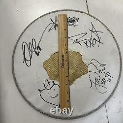 L7 AUTOGRAPHED Signed Snare Band Rare All Members Show Used Tour Memorabilia