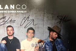 LANCO Band Signed VIP Poster We're Gonna Make It Tour Autographed Country Music