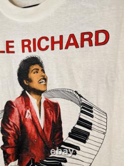 LITTLE RICHARD Vintage Tour Concert T-Shirt XL Autographed Signed