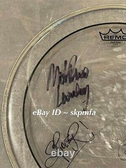 LOVERBOY Band Signed Played Drumhead 2024 Tour Paul Dean