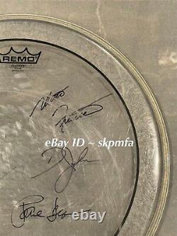 LOVERBOY Band Signed Played Drumhead 2024 Tour Paul Dean