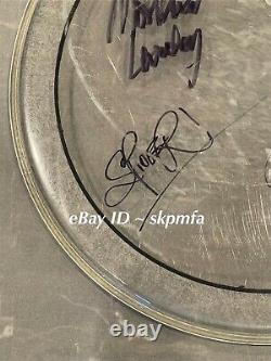 LOVERBOY Band Signed Played Drumhead 2024 Tour Paul Dean