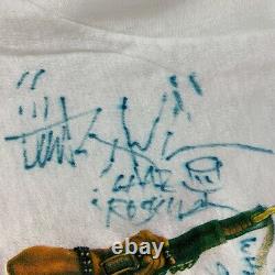 Laaz Rockit Signed Vintage 80s T Shirt Autographed 87-88 Tour Band USA Made XS