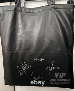 Liam Payne, One Direction Band Signed Autographed VIP 2015 (Final Tour) Tote Bag
