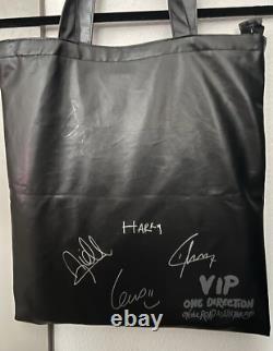Liam Payne, One Direction Band Signed Autographed VIP 2015 (Final Tour) Tote Bag
