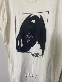 MGMT Little Dark Age 2018 Tour Shirt Large Band-Autographed Rare