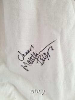 MUSE band REAL hand SIGNED Black Holes Tour T-Shirt JSA LOA Autographed all 3 M
