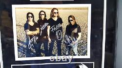 Mana Band Latino Power Tour Vip Pass Signed Autographed Photo Plaque Corona Beer