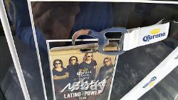 Mana Band Latino Power Tour Vip Pass Signed Autographed Photo Plaque Corona Beer