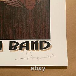 Mark Lanegan Band 2014 Tour Justin Hampton AP Signed Numbered 102/200 Poster