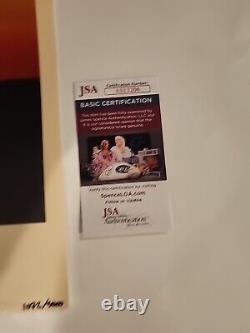 Matchbox Twenty 20 Band 2023 Tour Autographed Signed JSA Poster /3000 Framed