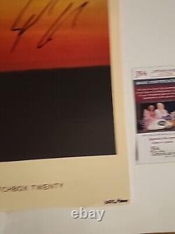 Matchbox Twenty 20 Band 2023 Tour Autographed Signed JSA Poster /3000! Rare