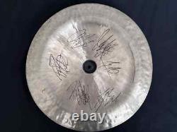 Motionless in White Cymbal Signed by Whole Band 2011 Creatures Tour