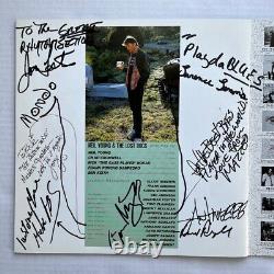 NEIL YOUNG And The Lost Dogs 1989 JAPAN Tour Program AUTOGRAPHED BAND SIGNED +++