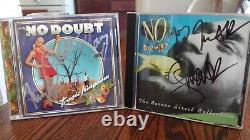 NO DOUBT, the band, Signed Collection 5 C. D.'s, Drum Head, Tour Poster