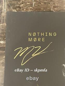 NOTHING MORE Poster Band Signed? Official Merch LARGE 24x36 Tour 2024 Carnal