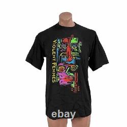 NWOT Vtg'99 Violent Femmes Guy Hoffman Autograph Concert Tour Band T-Shirt L