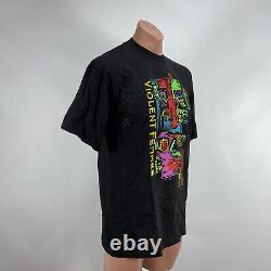 NWOT Vtg'99 Violent Femmes Guy Hoffman Autograph Concert Tour Band T-Shirt L