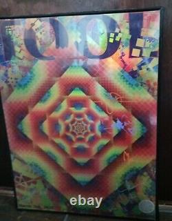 New Tool Poster SIGNED BY ENTIRE BAND Official Concert Tour Merchandise Maynard