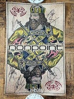 Nonpoint 2018 Tour Signed Concert Poster! Kings & Queens Tour By Entire Band