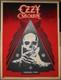 Ozzy Osbourne Farewell Tour Poster Red Shepard Fairey Signed #/450 Black Sabbath