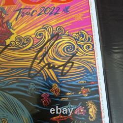 PRIMUS 2022 TRIBUTE TO KINGS TOUR POSTER Band Autographed, Numbered Print