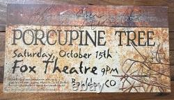 Porcupine Tree Steven Wilson 2005 Deadwing Tour Promo Signed by band