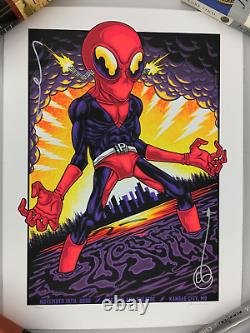 Puscifer Official Tour Concert Poster 11/18/22 Signed by Artist and Band Maynard