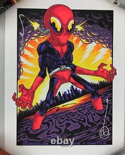 Puscifer Official Tour Concert Poster 11/18/22 Signed by Artist and Band Maynard