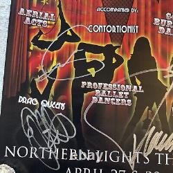 Queensrÿche Full Band Signed Poster Cabaret Tour concert Rock 90s