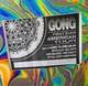 Rare Htf 1996 Gong Band Poster First Ever American Tour Daevid Allen Autographed